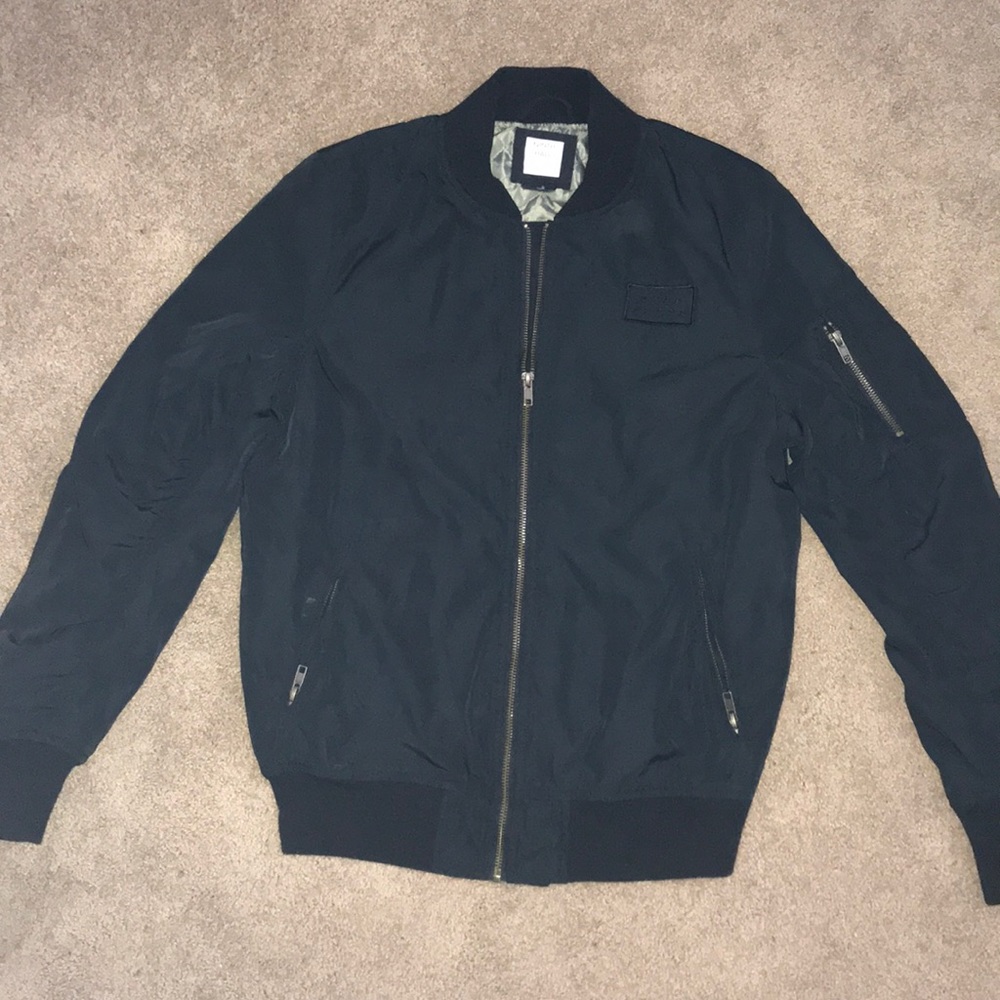 Small Black Bomber Jacket